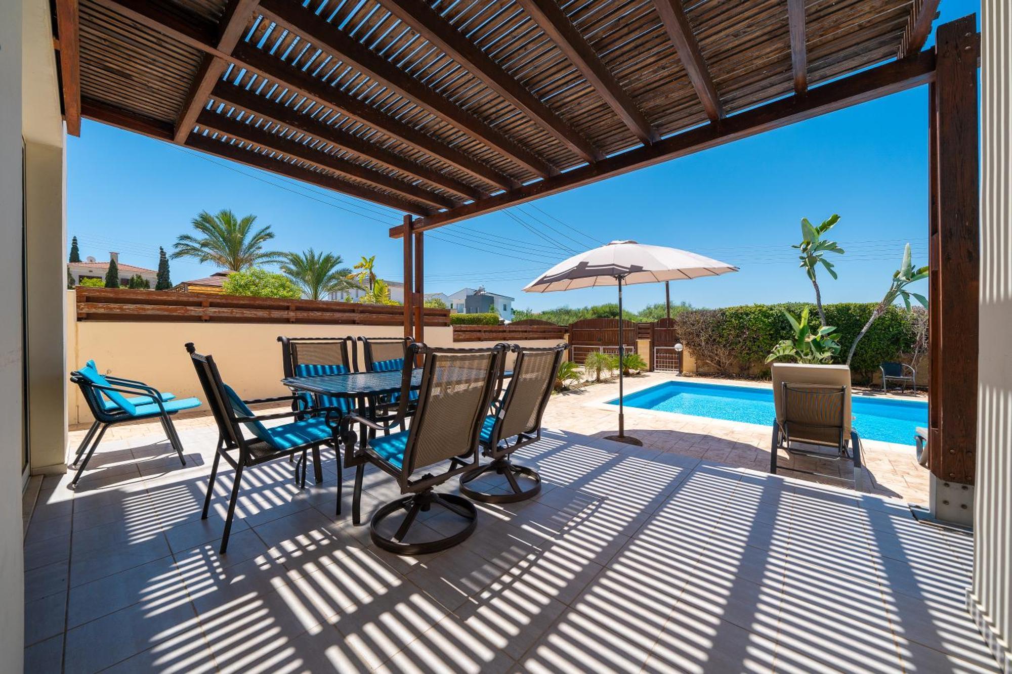 Atlantica 4 Bedroom Villa Near The Beach Πρωταράς Εξωτερικό φωτογραφία